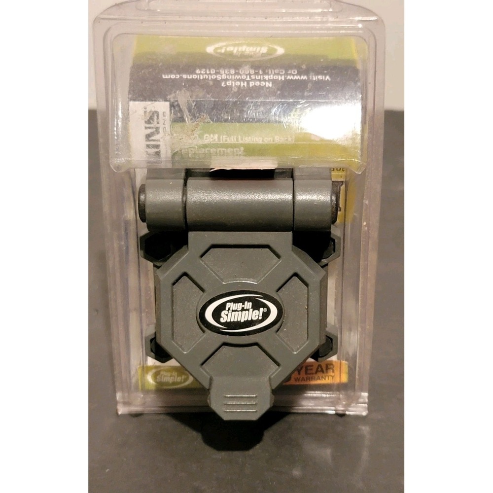 Hopkins 7-Blade‎ Trailer Wiring Connector Plug-In Simple  Fit NEW